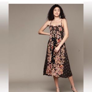 LABEL RITU KUMARFloral Print StrappyA-line Dress