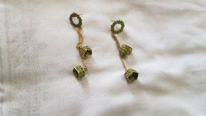 Parrot Green Earrings