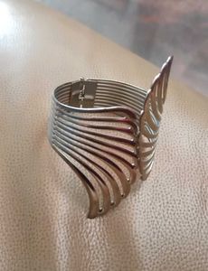 Silver Tone Statement Cuff Bracelet