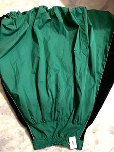 Green &amp; Black Harem Pants