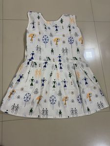Cotton White Short Kurti For Daily Wear