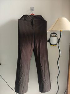 Striped Brown Trousers