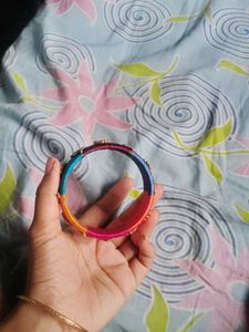 colour thread bangles
