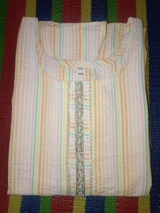 Striped Kurta ,lines  pattern kurt