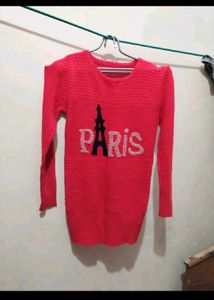 Paris Graphic Knit Sweater