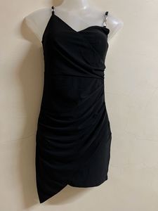 Black Designer Party Wear One Piece🖤