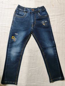 Boy's Dark Wash Denim Jeans