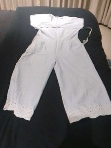 Beautiful Jumpsuit Sky Blue With Pockets