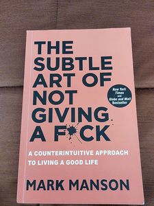 "The Subtle Art Of Not Giving A Fuck" Book By Mark