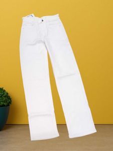 🤑M@28 Size-26 White Flare Jeans
