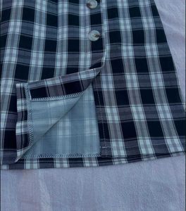 Midi checkered Skirt