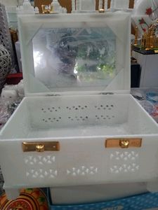 White Marbel Box Big Size
