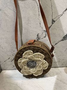 White Flower Cute Jute Bag