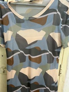 Camouflage Print Dress