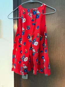 ZARA | Floral Sleeveless Tank
