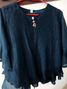 Viking Blue Frock Top (XXL)