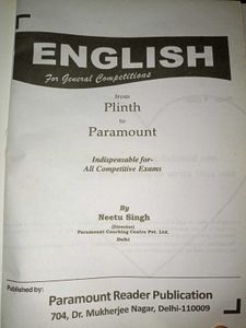 English for General Competitions by Neetu Singh