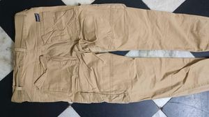 Khaki Cargo Joggers