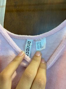 H&amp;M Terry Sleeveless Top