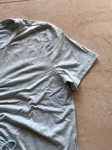 Blue Drawstring T-Shirt