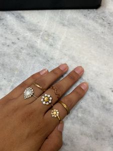 Free Size Rings Set