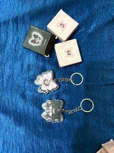 Cute Bow Keychain Lipstick