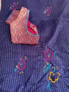 Handwork Full Sequence Saree