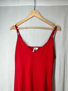 Red Sleeveless Dress H&amp;M