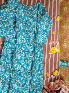 Floral Print Kurta