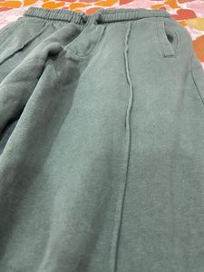 Green Casual Joggers