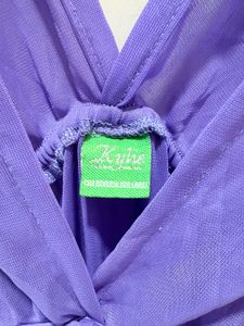 Beautiful Purple Mesh Top/ Dress