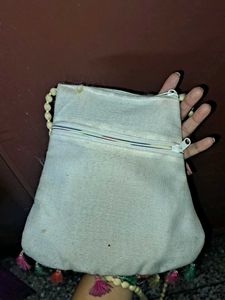 Embroidered Sling Bag