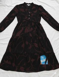 With Tag Elegant Midi Dress