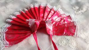 Pink &amp; White Krishna Dress