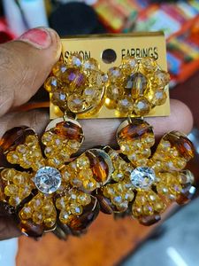 Long Earing Double Colour