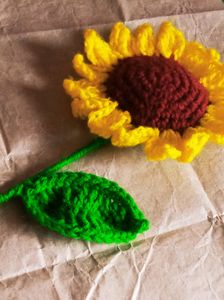 Crochet Sunflower (1pc)✨️🫶🌻