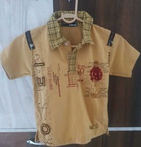 Collar T-Shirt for Boys