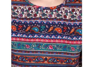 A Polyester Top With Free Size