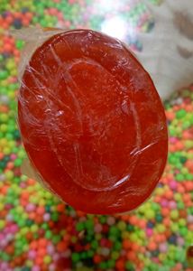Red Oval Soap-  6pc