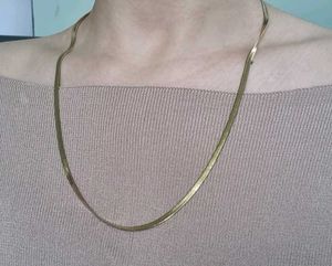 18k Gold Plated Snake Chain Anti Tarnished