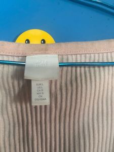H And M Ribbed Tee