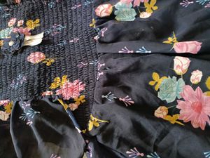 Floral Print Dress (one restitch needed)