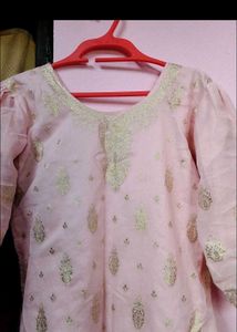 Pink Cotton Suit