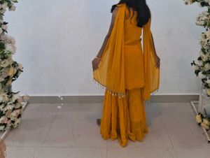 Mustard Colour Suit