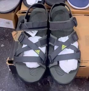 Adidas Brown Velcro Sandals