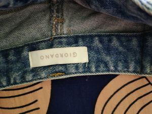 Blue Denim Baggy Jeans