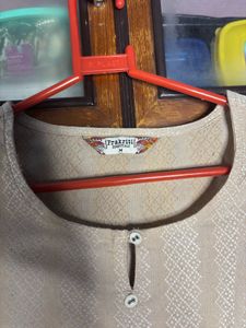 Elegant Cream Coloured Kurta