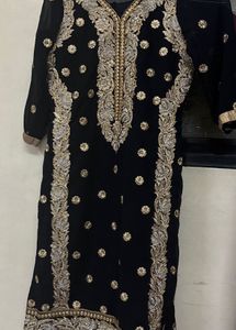 Elegant Black Kurta Set
