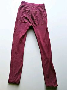 Burgundy Leggings