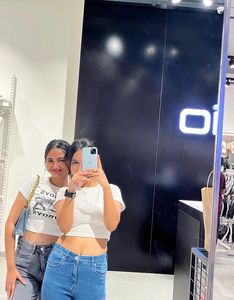 Cowboy URBANIC Graphic Crop Tee